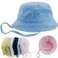 Washing Child Infant Bucket Hat with Adjustable Neck Strap (CSC9432)